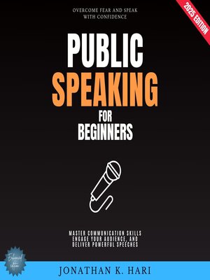 cover image of Public Speaking for Beginners